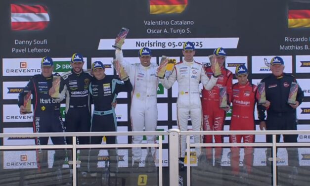 Óscar Tunjo consigue la victoria en el circuito callejero de Norisring