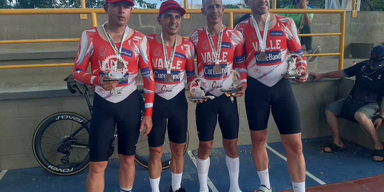 Valle se sube al podio en el Nacional Máster de Ciclismo