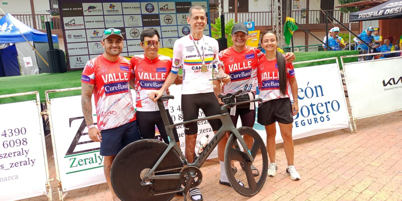 Valle conquista oro en la CRI de la categoría C en los Nacionales Máster de Ciclismo