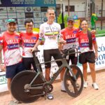 Valle conquista oro en la CRI de la categoría C en los Nacionales Máster de Ciclismo