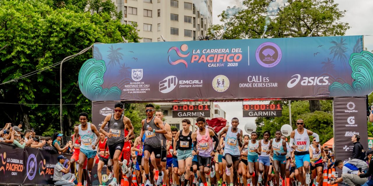 Los africanos dominaron la Carrera del Pacífico 10K Cali 2025