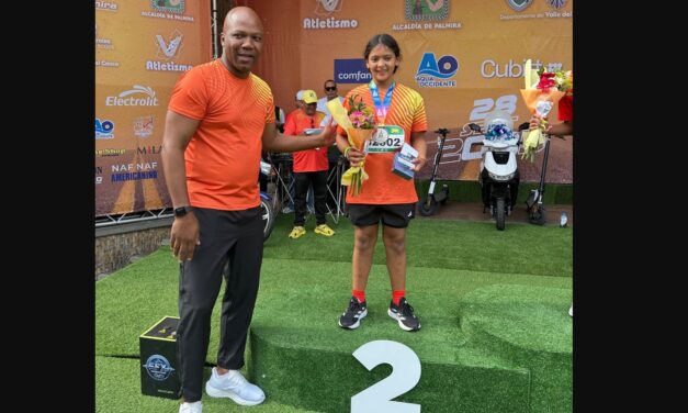 Isabella Taborda Caro, talento local que brilló en la Media Maratón Internacional de Palmira