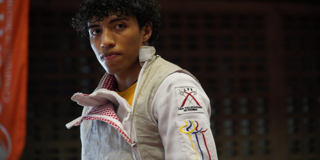 El caleño Isaac Camayo es el nuevo campeón suramericano mayores de florete
