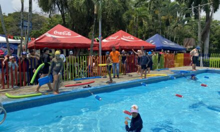 Masiva participación en el II Festival Abierto de Paranatación