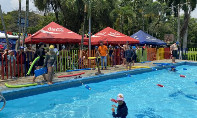 Masiva participación en el II Festival Abierto de Paranatación