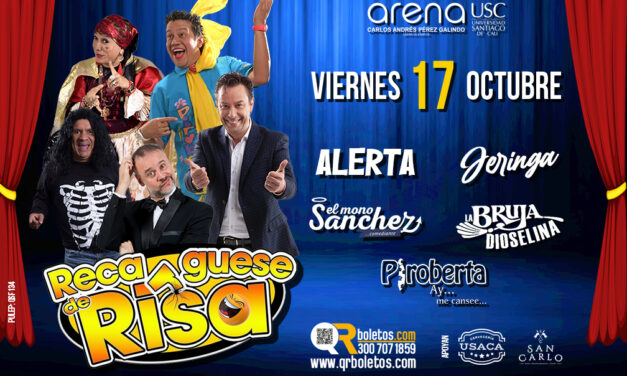 ‘Recárguese de risa’ en su noche picante en la Arena USC