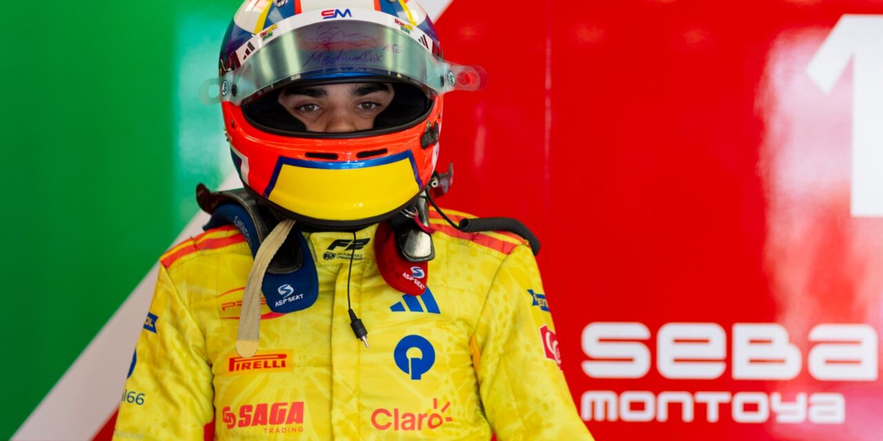 Fin de semana para el olvido: Sebastián Montoya abandonó las dos carreras de la Fórmula 2