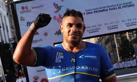 Francisco Sanclemente fue tercero en la Maratón de Ciudad de México